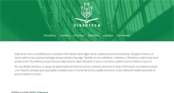 Desktop Screenshot of ciberteca.es